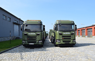 Předání vozidla Scania