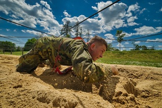 Překážková dráha NATO - písek