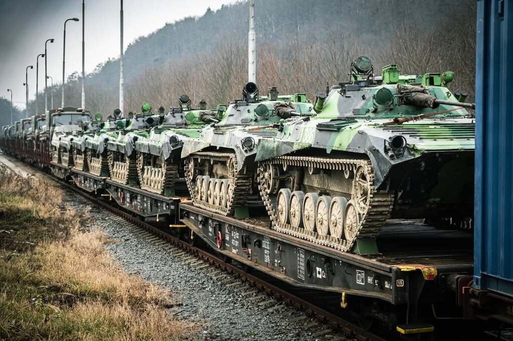 Přeprava bojových vozidel pěchoty po železnici, 71. mechanizovaný prapor