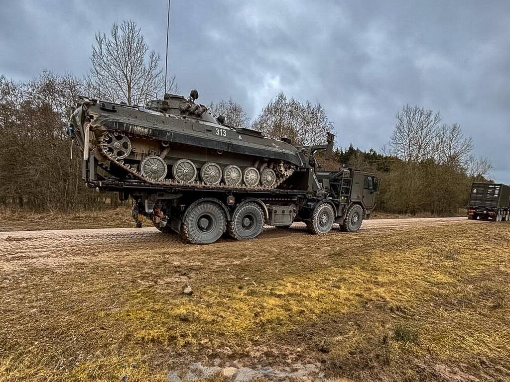 Přesun techniky Allied Spirit 25