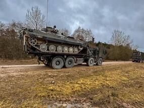Přesun techniky Allied Spirit 25