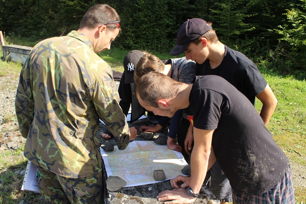 Přezkoušení z topografické přípravy
