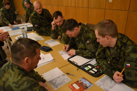 Ostravští záložáci se na cvičení Hradba 2018 připravovali ve vyškovském centru