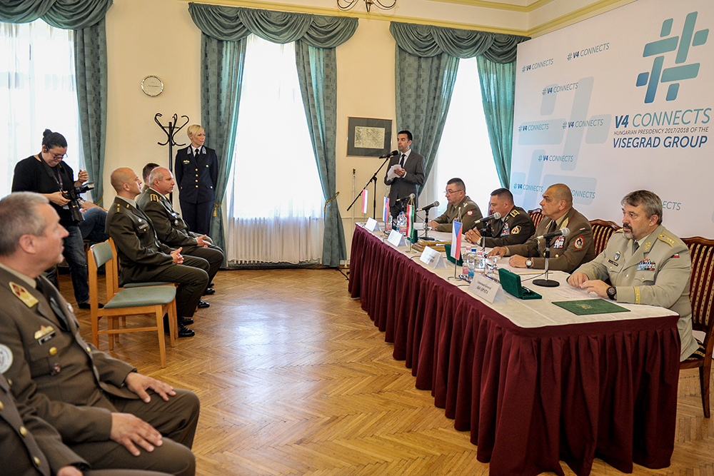 V Budapešti jednali náčelníci generálních štábů zemí V4