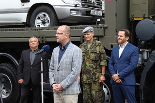 Tiskovou konferenci zahájil hejtman Pardubického kraje Martin Netolický