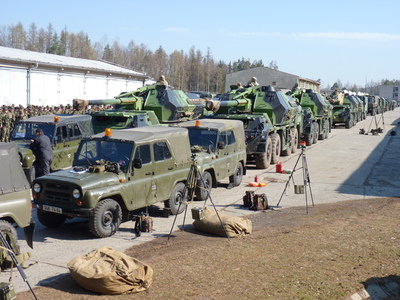 Brdy zažily mohutný přesun techniky, kolona měřila dvanáct kilometrů 