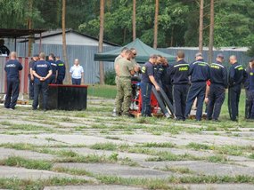 Prohlídka soutěžního materiálu, který je i slovenským kolegům dobře znám