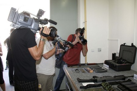 Cameramen in action