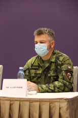 Kapitán Jiří Purm, účastník kurzu v Kanadě