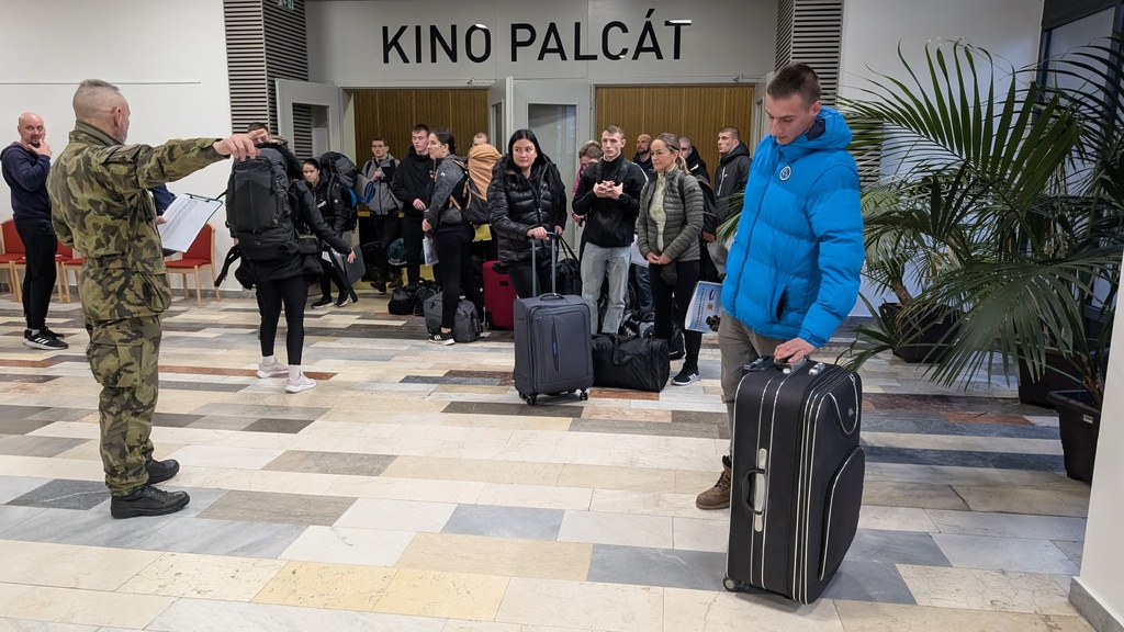 Do Vyškova nastoupili první rekruti roku 2025