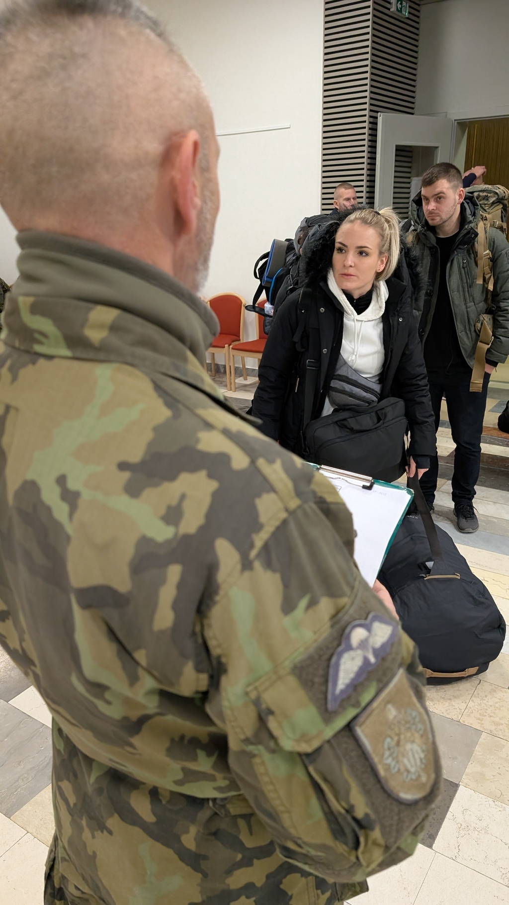 Do Vyškova nastoupili první rekruti roku 2025