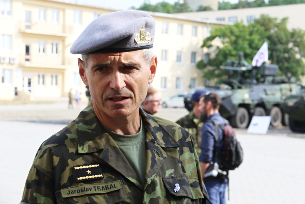 Ředitel agentury logistiky brigádní generál Jaroslav Trakal