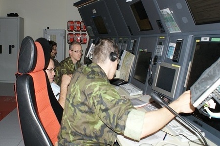 Ve Staré Boleslavi cvičili vojáci, kteří chrání vzdušný prostor