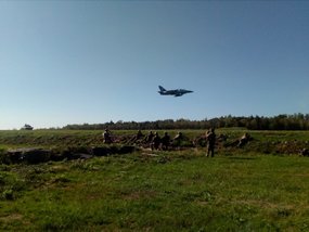Samotné provedení manévru leteckého útoku