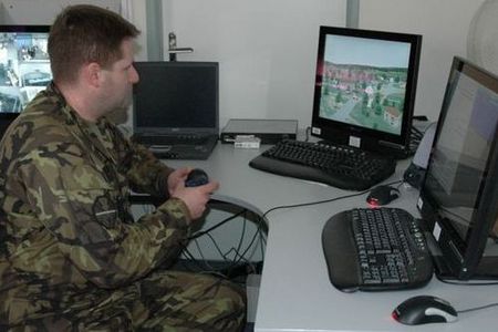 Desítka cvičí v simulačním centru v Brně