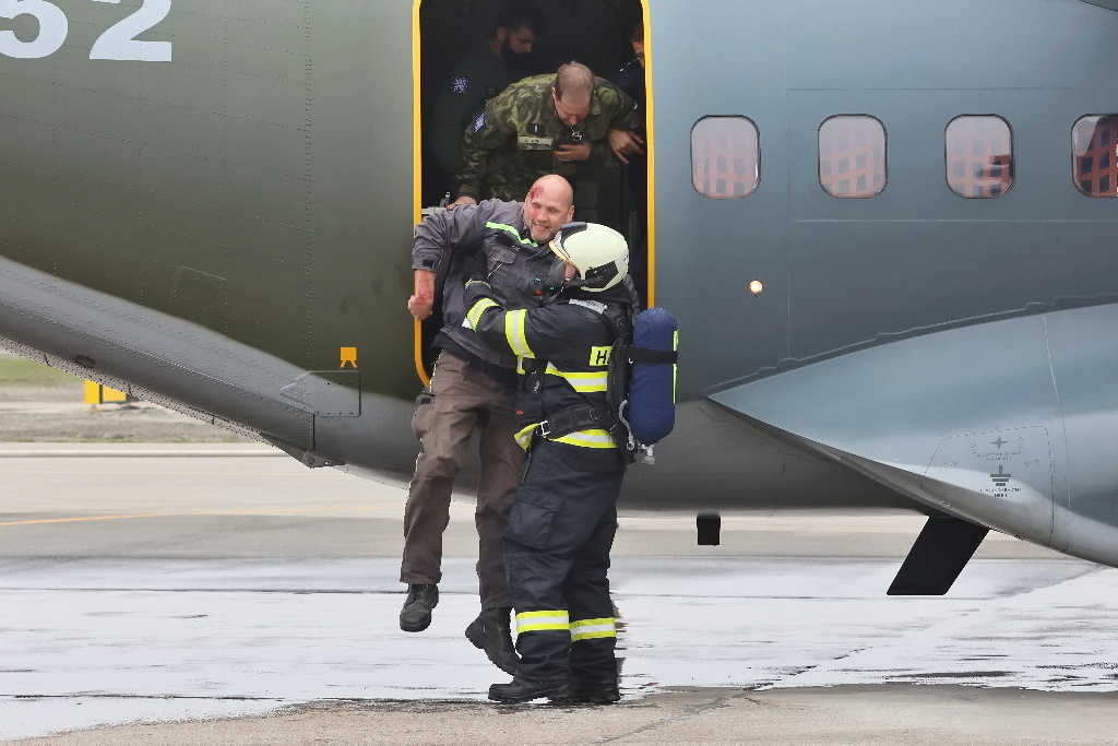 Simulovaná letecká nehoda Kbely 