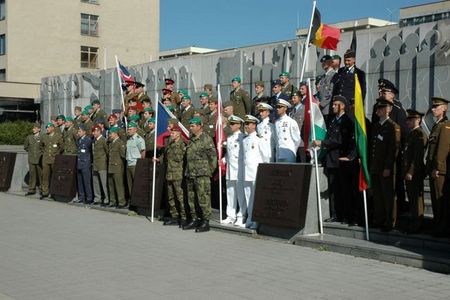 Slavnostní zahájení na nástupišti ve Vyškově