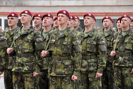 Věrnost České republice odpřisáhli noví příslušníci armády 