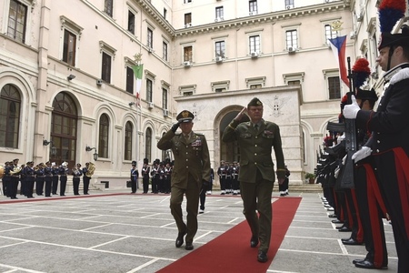 Generál Bečvář navštívil Itálii