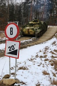 Výcvik řidičů - řízení ve složitých terénních podmínkách