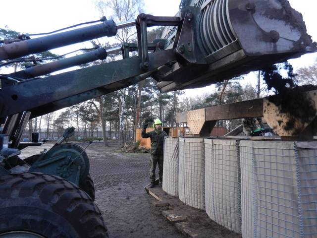 Stavba pozorovacího stanoviště