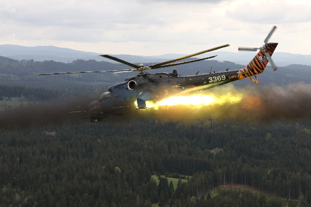 Poslední střelby Mi-24/35