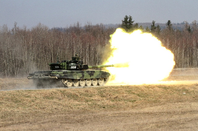 Střelby tanku T-72M4CZ 01