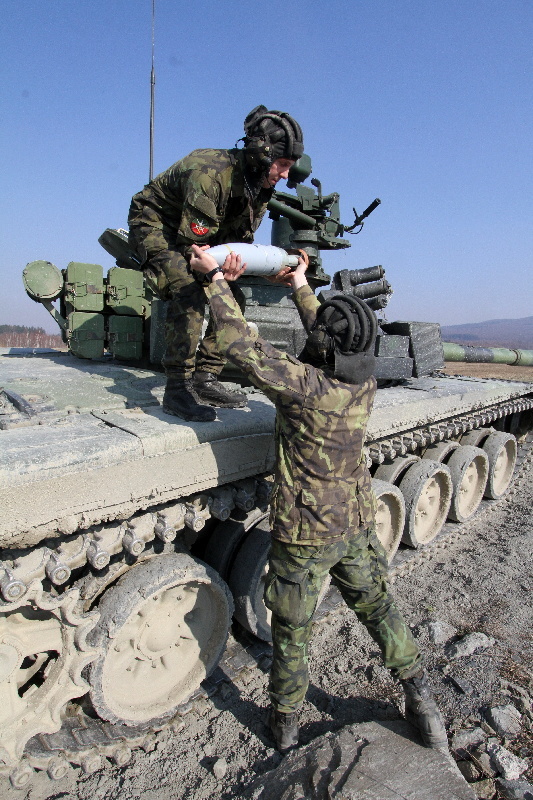 Střelby tanku T-72M4CZ 06