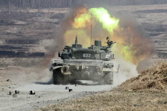 Střelby tanku T-72M4CZ 07