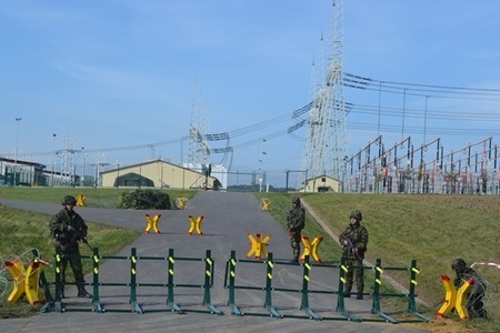 Ostravští záložníci ubránili elektrorozvodnu