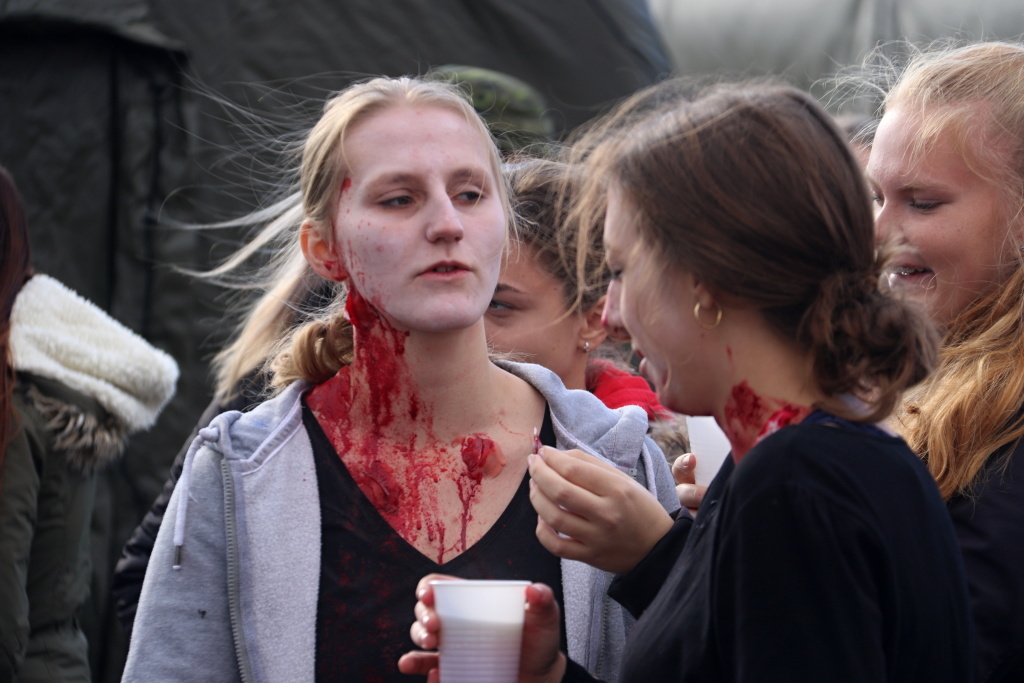 Studentky Střední zdravotnické školy České Budějovice