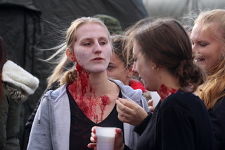 Studentky Střední zdravotnické školy České Budějovice