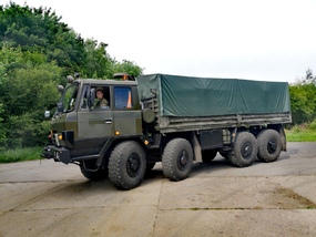 Tatry 8x8 mají horší poloměr otáčení. To je pro mnohé nováčky náročné na zvládnutí