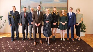 Ilustrační obrázek ke článkuMinistryně obrany ocenila sportovce ASC Dukla za reprezentaci na zimní olympiádě v Pekingu