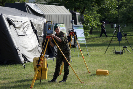 Ukázka mobilních prostředků geografického zabezpečení
