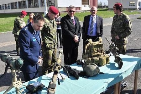 Izraelská delegace navštívila 4. brigádu rychlého nasazení 