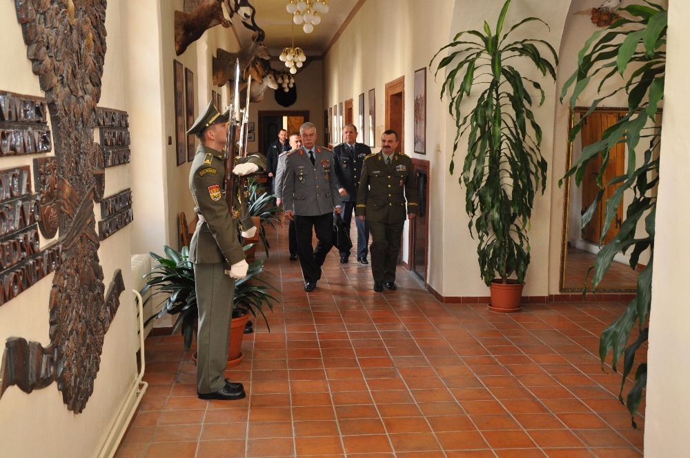 Velitelé pozemních sil AČR a Bundeswehru 