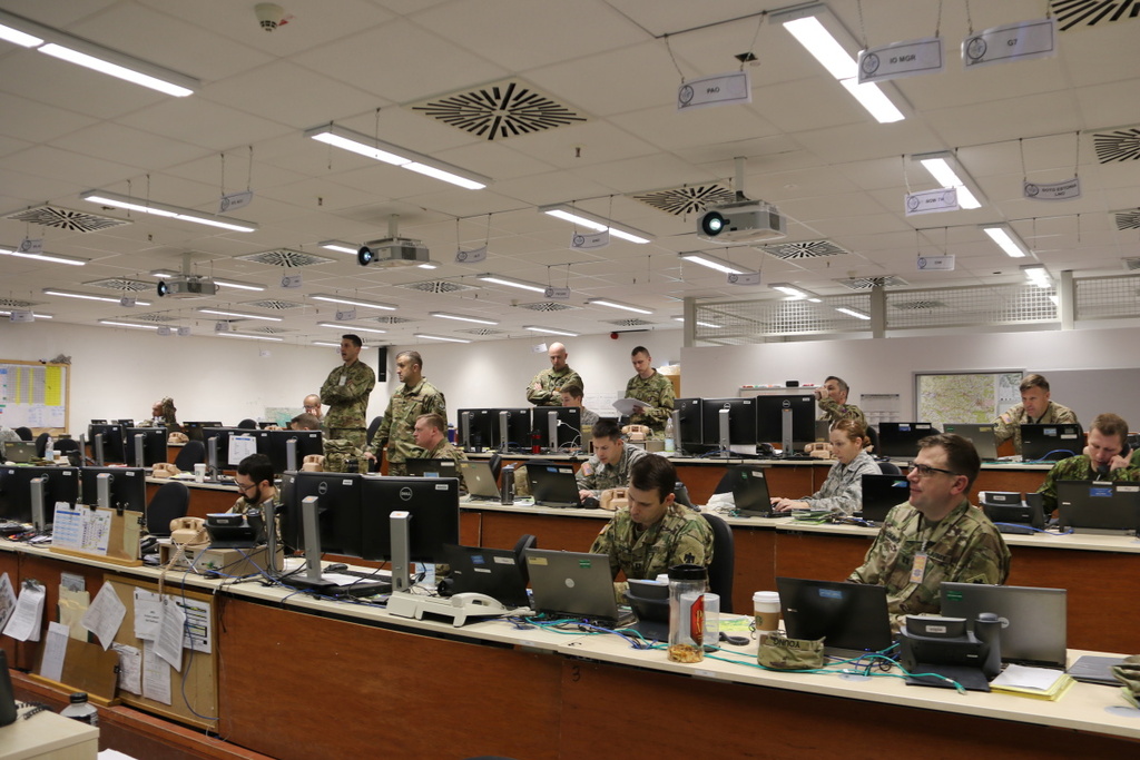 JMRC Hohenfels Command Post