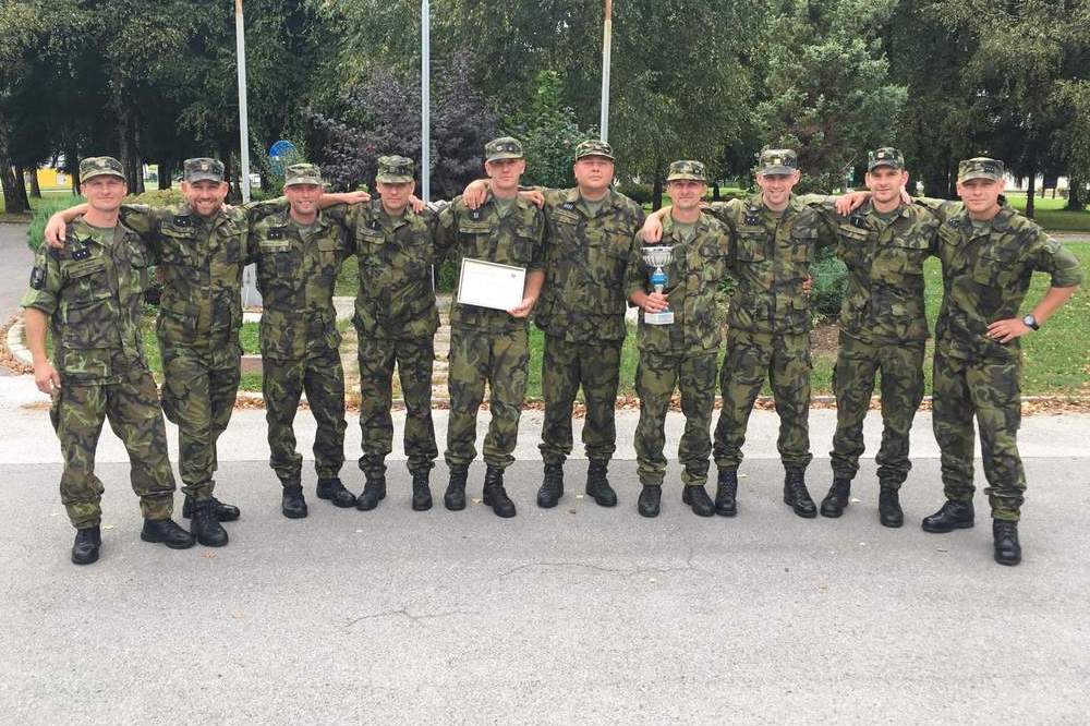 Logistici zvítězili na mezinárodní soutěži hlídek logistických útvarů ve Slovinsku