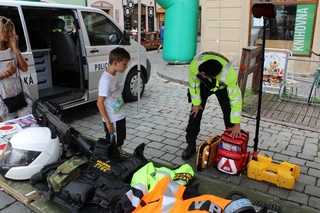 Vojenská policie představila své vybavení