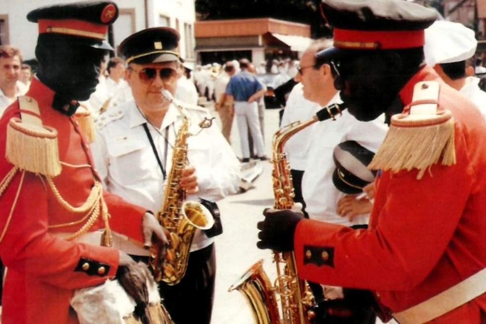 Vojenští jazzmani v Albertville (1991).