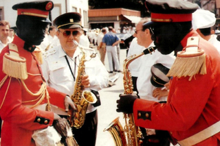 Vojenští jazzmani v Albertville (1991).