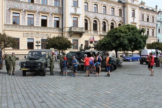 Výsadkáři z Chrudimi se těšili velkému zájmu