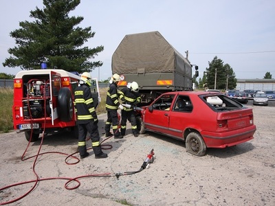 Jak se zachovat při dopravní nehodě, radili odborníci ve Staré Boleslavi