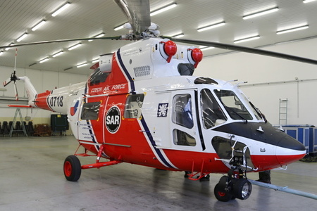 Záchranářský vrtulník W-3A Sokol dosáhl světového jubilea. Nalétal 5009 hodin