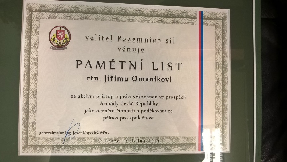 Rotný Jiří Omaník zakladatelem Dobrovolného pátracího týmu