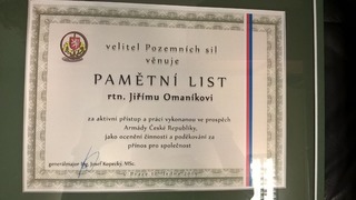 Rotný Jiří Omaník zakladatelem Dobrovolného pátracího týmu