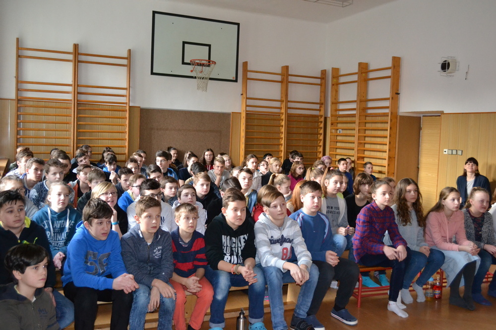 Žáci měli o prezentaci zájem