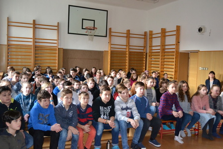 Žáci měli o prezentaci zájem