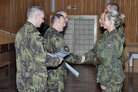 Vyškovští připravili nové profesionální vojáky